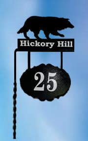 Information Sign - Custom IS with Twisted Rod - Image 4